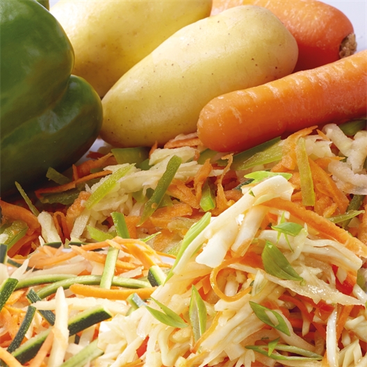 Mandoline à poussoir