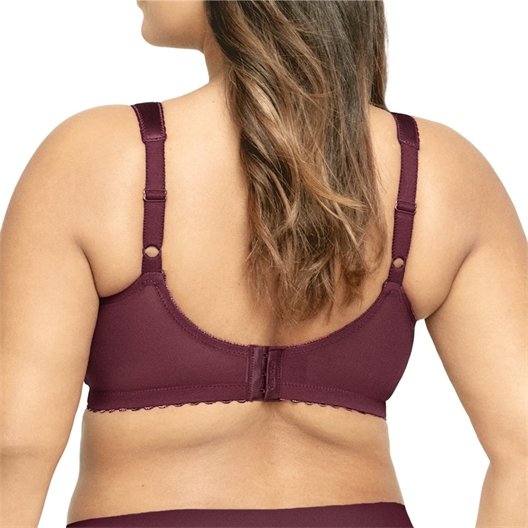 Soutien-gorge Grand Soutien Magic Lift de Glamorise® Bordeaux - taille 110E