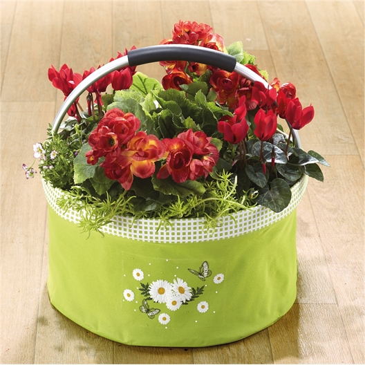 Panier à plantes marguerites