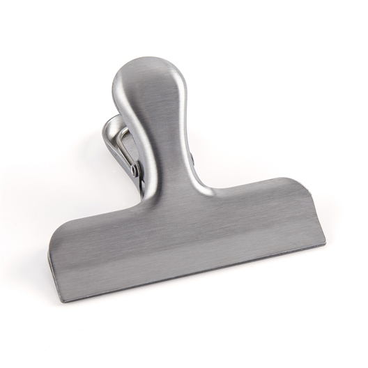 4 pinces à sachets en inox