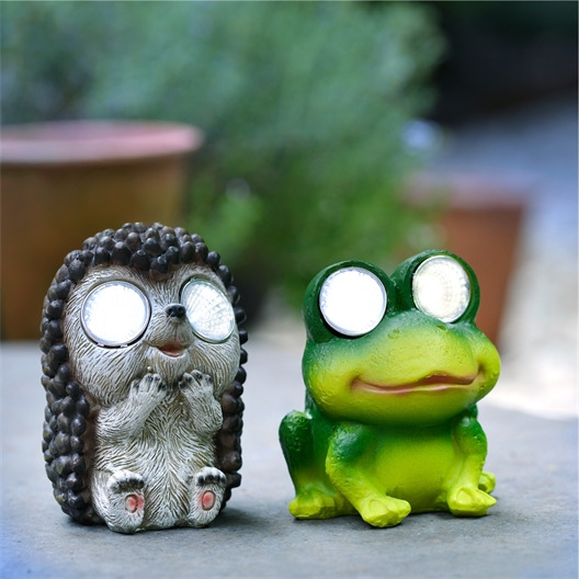 Hérisson ou grenouille solaire