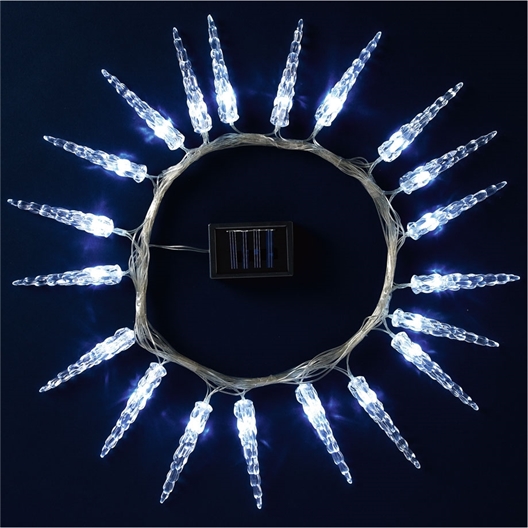 Guirlande stalactites solaires