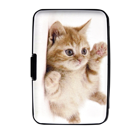 Porte-cartes chaton
