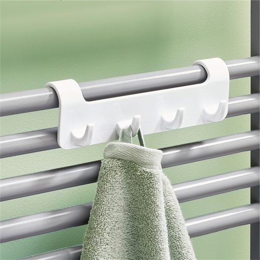 Réglette 4 crochets pour radiateur