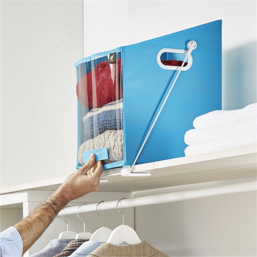 Bac de rangement à bascule