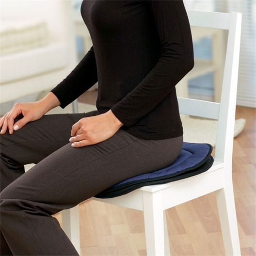 Assise rotative souple