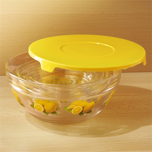 Boîtes verre citron