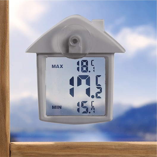 Thermomètre de fenêtre numérique