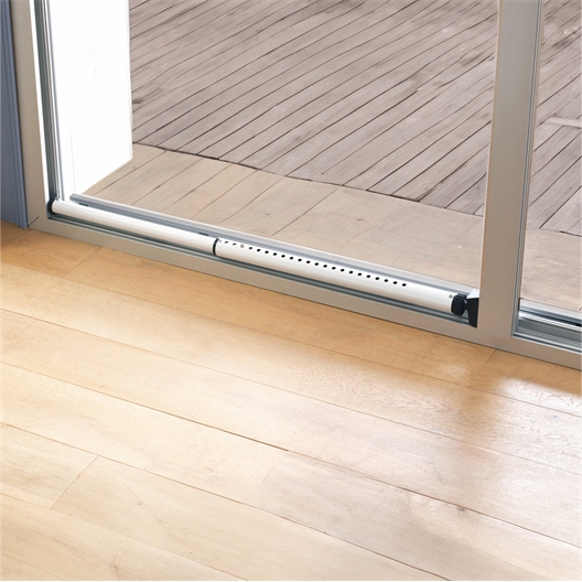 VOSS Fermeture, Barre de sécurité pour Portes et fenêtres, Protection Anti-vol, Barre unitaire, Extensible de 1000 à 1700 mm, Acier galvanisé