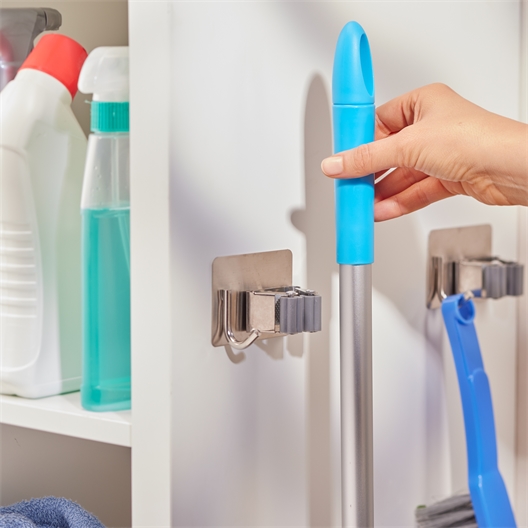 Lot de 4 supports balai et accessoires