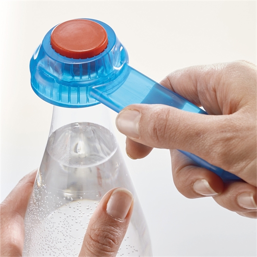 Ouvre-bouchon facile bleu