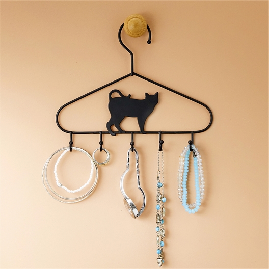 2 cintres accessoires chat