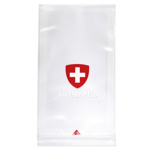 Lot 4 pochettes antiseptiques téléphone : 2 modèles