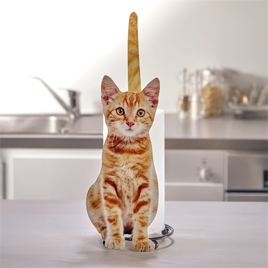 Dérouleur chat roux