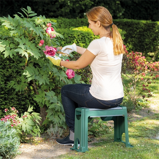 Banc de jardin reversible avec coffre