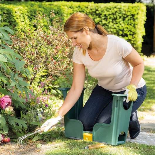 Banc de jardin reversible avec coffre