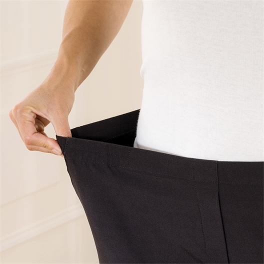 Pantalon à pinces noir