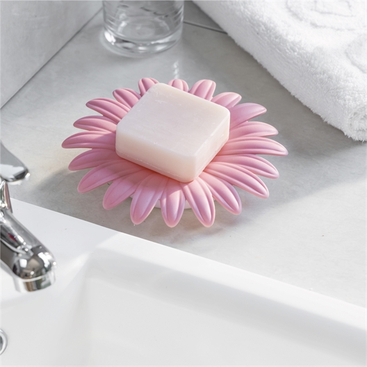 Lot de 2 porte-savons marguerite