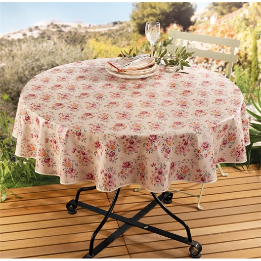 Nappe cirée fleurie Rectangulaire 140 x 250 cm