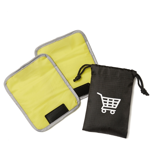 2 poignées de chariot anti-contamination