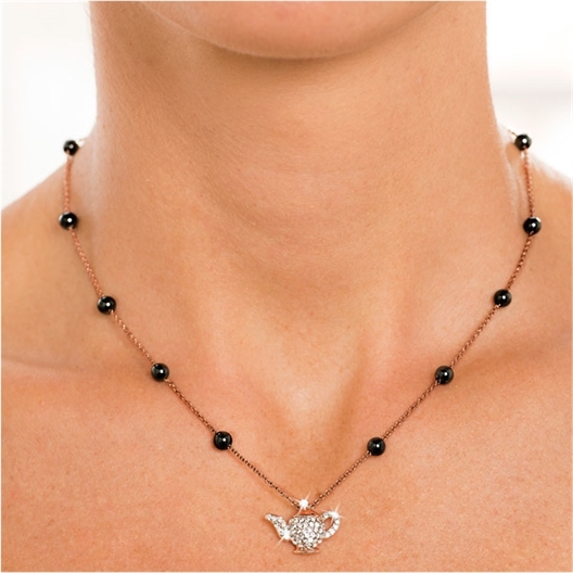 Collier magnétique Tea Time + chaîne