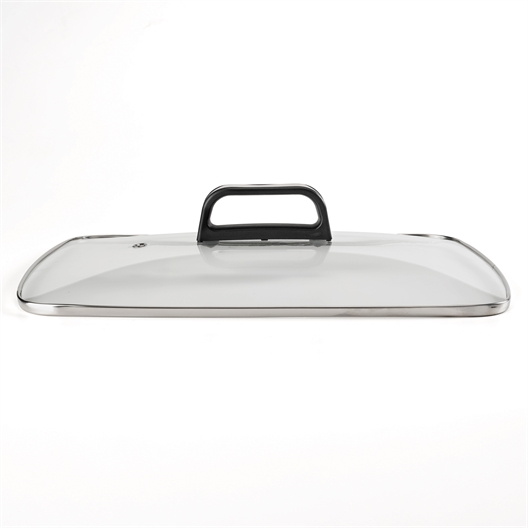 Plancha grill avec couvercle