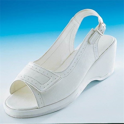 Lot de 2 paires de sandales blanche et marine