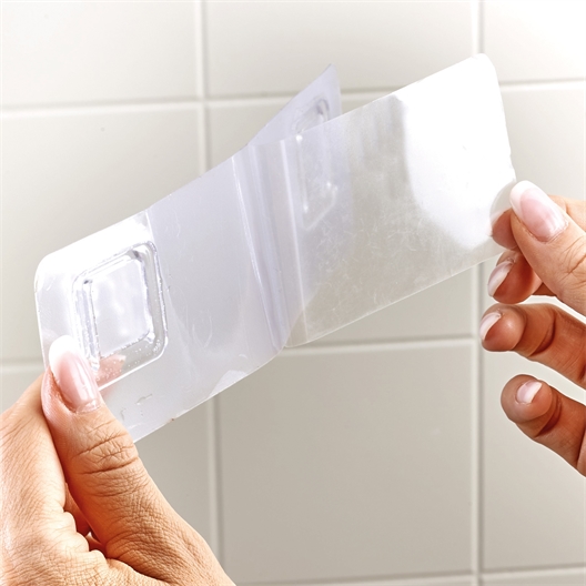 Etagère salle de bain bleue