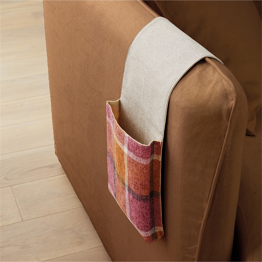 Organiseur de canapé pastel