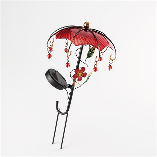 Parapluies rouge solaire