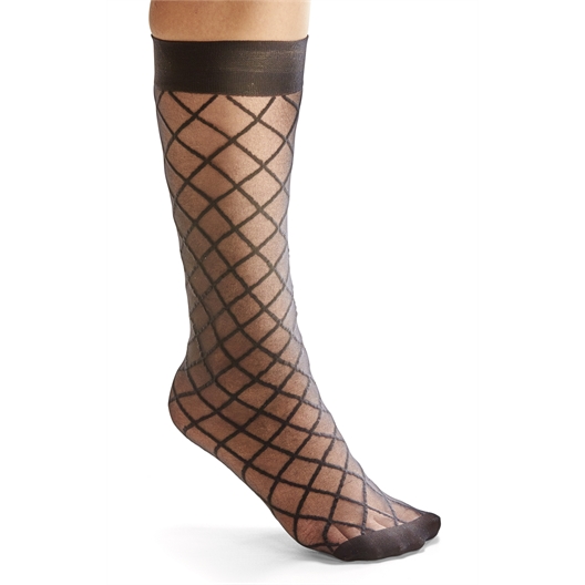 Lot de 4 paires de mi-bas fantaisie