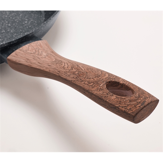 Lot de 3 poêles revêtement "météorite" Pradel®