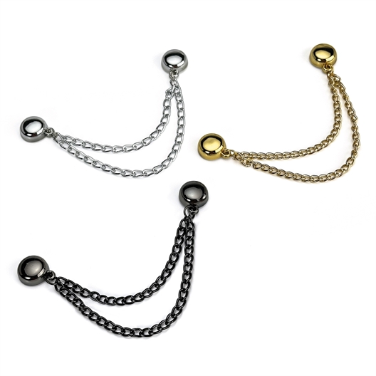 Lot de 3 paires de clips magnétiques
