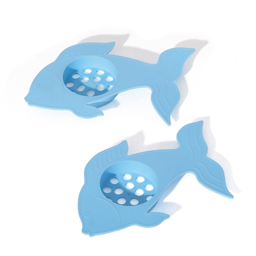 Lot de 2 filtres évier poisson