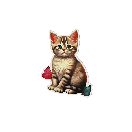 Lot de 6 magnets chat