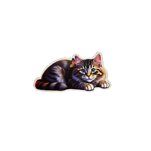 Lot de 6 magnets chat