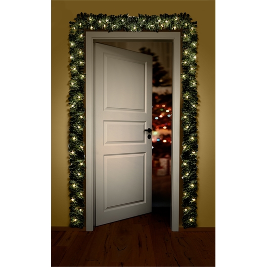 Guirlande sapin étoilée lumineuse