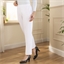 Pantalon à pinces confort Blanc - taille 40