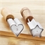 Set of 2 star and heart nibbles cutters