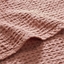 Plaid gaufrette kaki ou rose