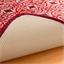 Teppich im Zementfliesen-Look rot 40 x 60 cm