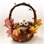 Owl Autumn Basket