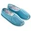 Lot de 2 paires de chaussons bleu + rose Lot de 2 paires de chaussons bleu + rose - taille 36/37