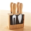 Block for 4 cheese knives