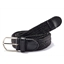 Lot de 2 ceintures élastiques (noir + noir/blanc)