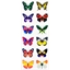 3D butterfly stickers