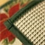 Tapis de cuisine poinsettias - 2 dimensions