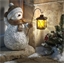 Bonhomme de neige lanterne