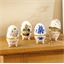Lot de 4 oeufs porcelaine