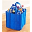 Burgundy bottle bag or Blue bottle bag or set of 2